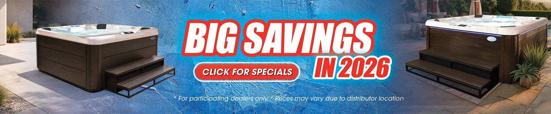 Calspas hot tub being used in a family setting - Rosario