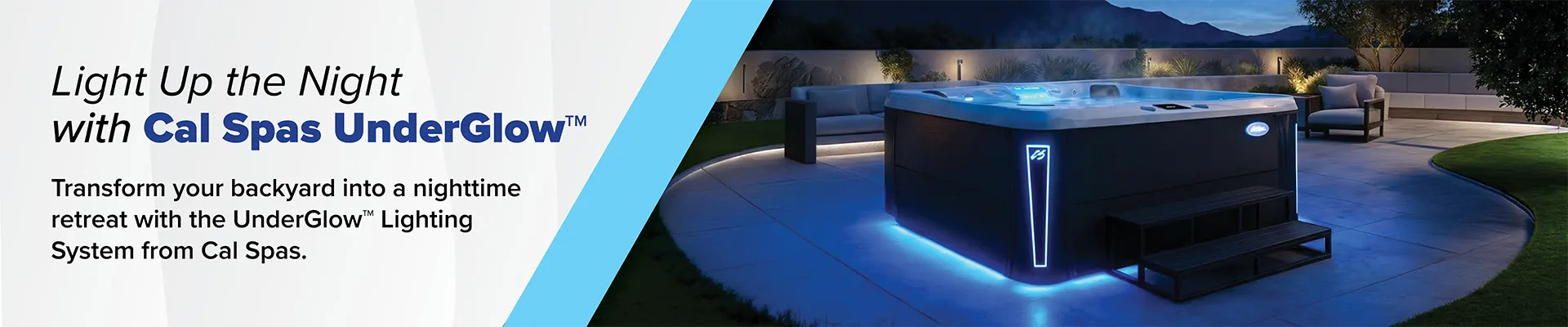 Calspas hot tub being used in a family setting - Rosario